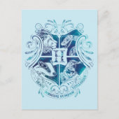 Wappen Harry Potter | Aguamenti HOGWARTS™ Postkarte (Vorderseite)