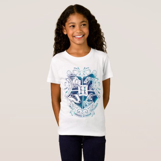 Wappen Harry Potter | Aguamenti HOGWARTS™ T-Shirt (Vorne ganz)
