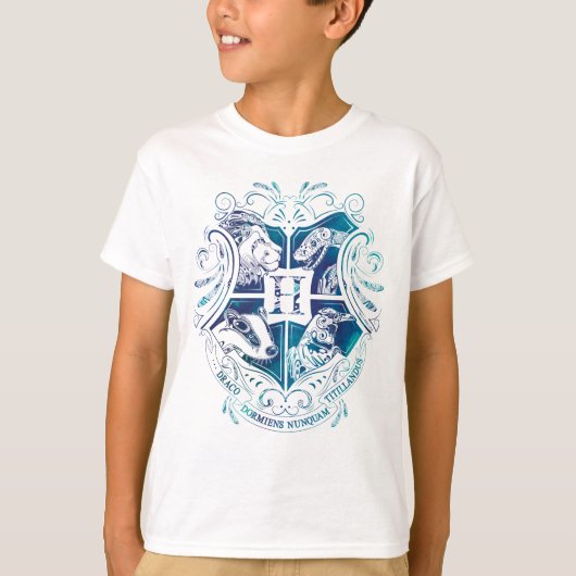Wappen Harry Potter | Aguamenti HOGWARTS™ T-Shirt (Vorderseite)
