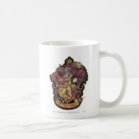 Wappen Harry Potter | Gryffindor - zerstört Kaffeetasse (Rechts)