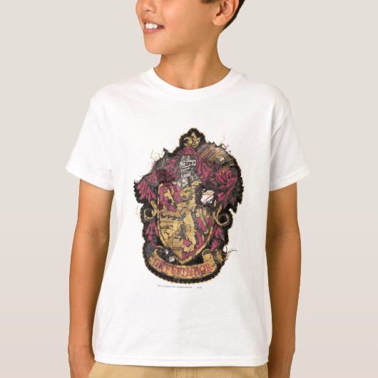 Wappen Harry Potter | Gryffindor - zerstört T-Shirt (Vorderseite)