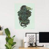 Wappen Harry Potter | Slytherin Poster (Heimbüro)