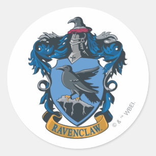 Wappen Harry Potters   Ravenclaw Runder Aufkleber