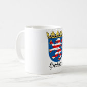Wappen Hessen Wappen Kaffeetasse (Vorderseite Links)