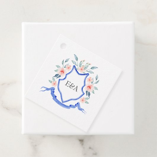 Wappen-Hochzeit Geschenkanhänger (Beispiel)