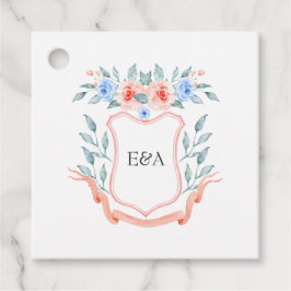 Wappen-Hochzeit Geschenkanhänger