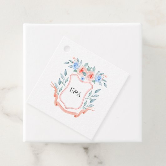 Wappen-Hochzeit Geschenkanhänger (Beispiel)