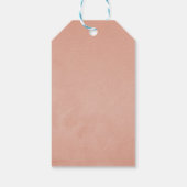 Wappen-Hochzeit Geschenkanhänger (Rückseite)