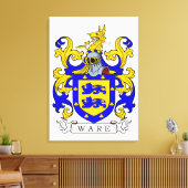 Wappen I Leinwanddruck (Insitu (Wohnzimmer))