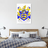 Wappen I Leinwanddruck (Insitu (Schlafzimmer))