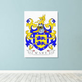 Wappen I Leinwanddruck (Insitu (Holzboden))