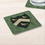 WAPPEN II RECHTECKIGER PAPPUNTERSETZER (angewinkelt)