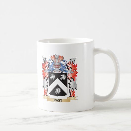 Wappen im Osten - Familienwappen Kaffeetasse (Rechts)