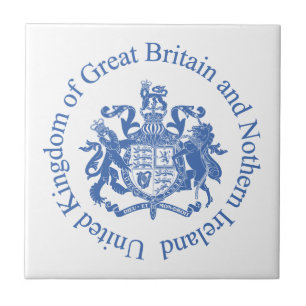 Wappen im Vereinigten Königreich Fliese