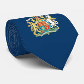 Wappen im Vereinigten Königreich Krawatte (Gerollt)