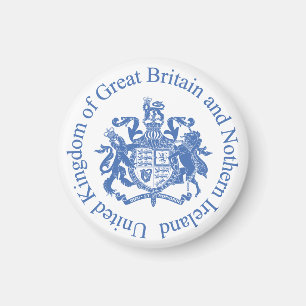 Wappen im Vereinigten Königreich Magnet