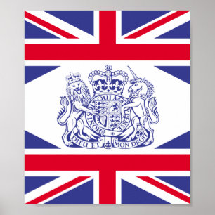 Wappen im Vereinigten Königreich Poster