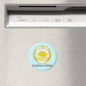 Wappen in Bangladesch Magnet (In Situ (Geschirrspüler))