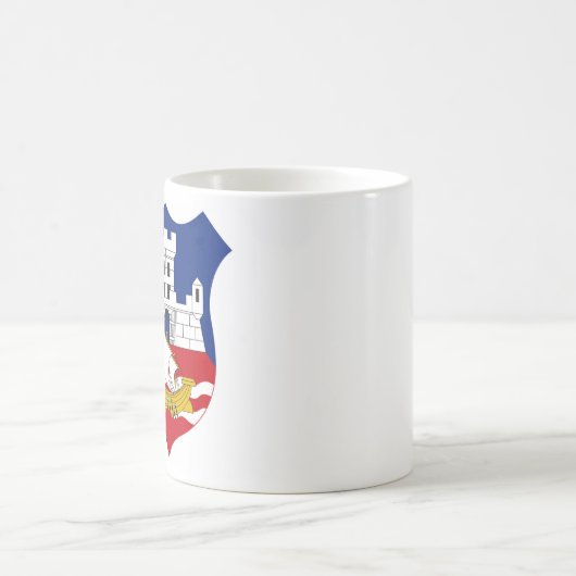 Wappen in Belgrad Kaffeetasse (Mittel)