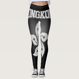 Wappen in Hongkong Leggings