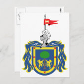 Wappen in Jalisco Mexiko Offizielles Symbol Postkarte (Vorne/Hinten)