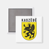 Wappen in Kaschubien Magnet (Vorderseite/Rückseite)