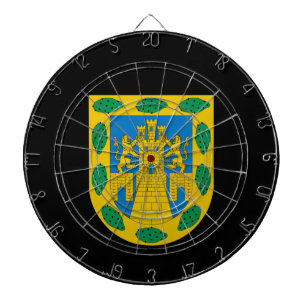 Wappen in Mexiko Stadt Dartscheibe