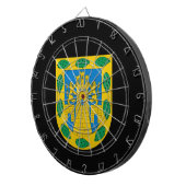 Wappen in Mexiko Stadt Dartscheibe (Vorderseite rechts)