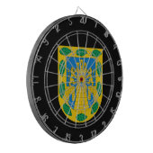 Wappen in Mexiko Stadt Dartscheibe (Vorderseite Links)