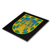 Wappen in Mexiko Stadt Fliese (Seite)