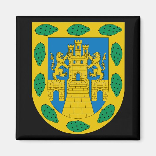 Wappen in Mexiko Stadt Magnet (Vorne)
