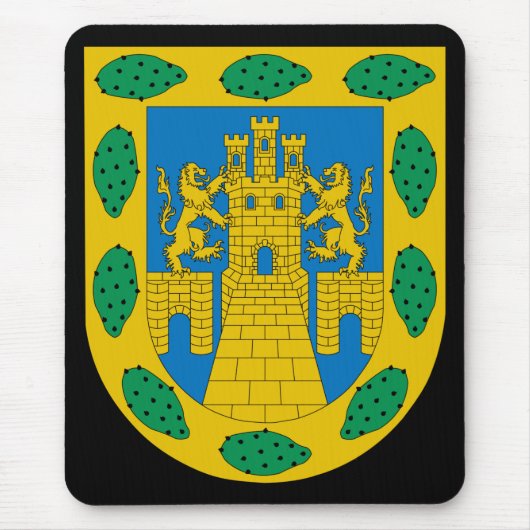 Wappen in Mexiko Stadt Mousepad (Vorne)