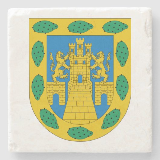 Wappen in Mexiko Stadt Steinuntersetzer (Vorderseite)