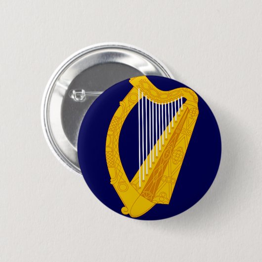 Wappen Irlands Button (Vorne & Hinten)