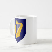 Wappen Irlands Kaffeetasse (Vorderseite Links)