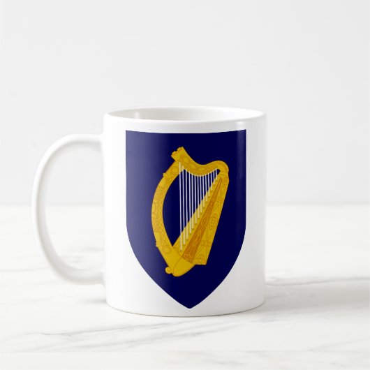 Wappen Irlands Kaffeetasse (Links)