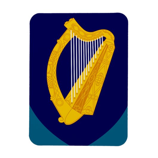 Wappen Irlands Magnet (Vertikal)