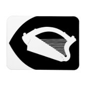 Wappen Irlands Magnet (Horizontal)