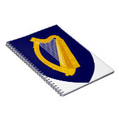 Wappen Irlands Notizblock (Rechte Seite)