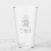 Wappen Islands Glas (Rückseite)
