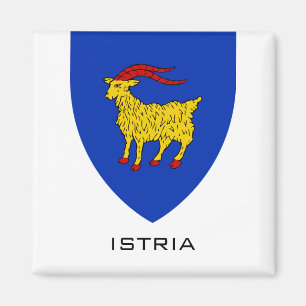 Wappen Istriens Adriatisches Erbe Magnet