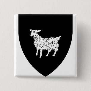 Wappen Istriens in Kroatien Button