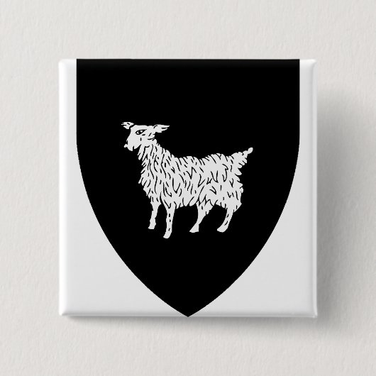 Wappen Istriens in Kroatien Button (Vorderseite)