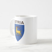 Wappen Istriens Kaffeetasse (Vorderseite Links)