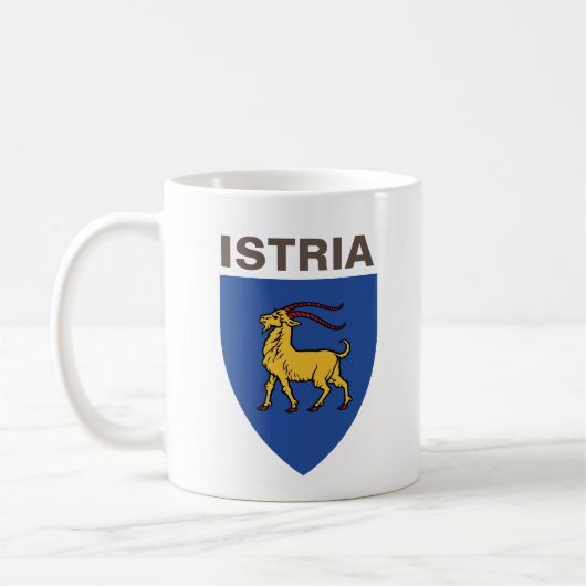 Wappen Istriens Kaffeetasse (Links)
