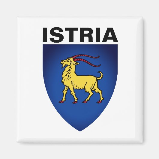 Wappen Istriens Magnet (Vorne)
