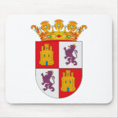 Wappen Kastiliens Y Leon Mousepad (Vorne)