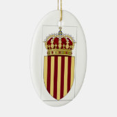 Wappen Kataloniens (Spanien) Keramik Ornament (Rechts)