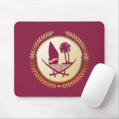 Wappen Katars Mousepad (Mit Mouse)