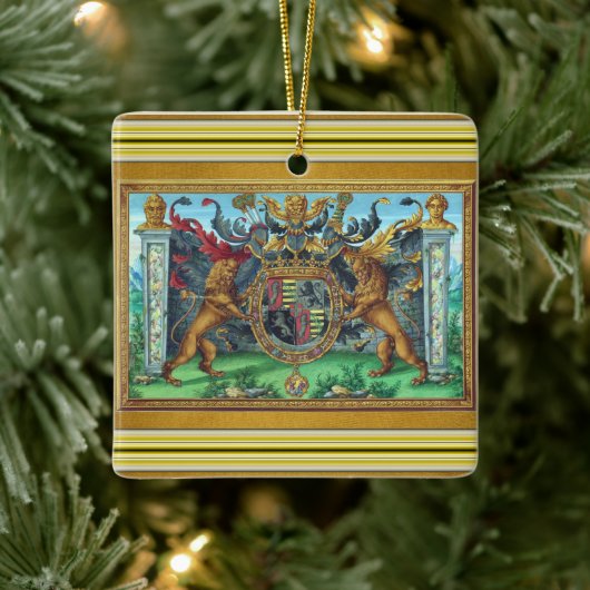 Wappen Keramik Ornament (Baum)